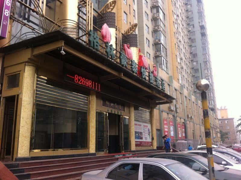 Greentree Inn Liaoning Dalian Railway Station South Plaza Tianjin Street Express Buitenkant foto
